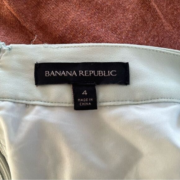 Banana Republic Mint Green Hankerchief Circle Skirt - Picture 8 of 10
